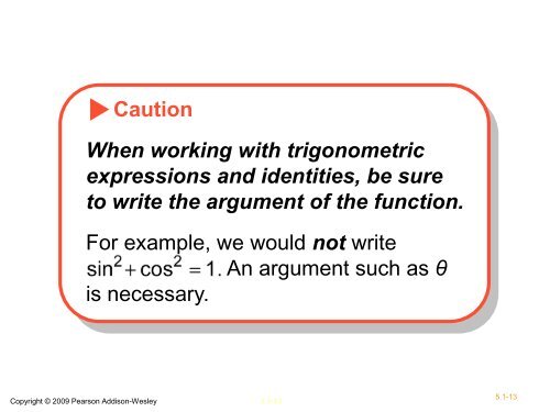 Trigonometric Identities