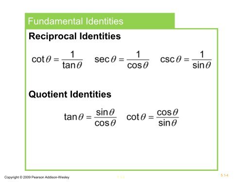 Trigonometric Identities