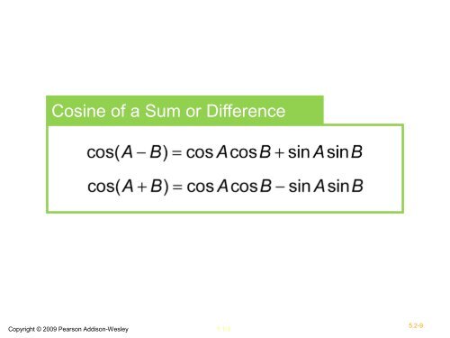 Trigonometric Identities