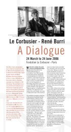 René Burri - Fondation Le Corbusier