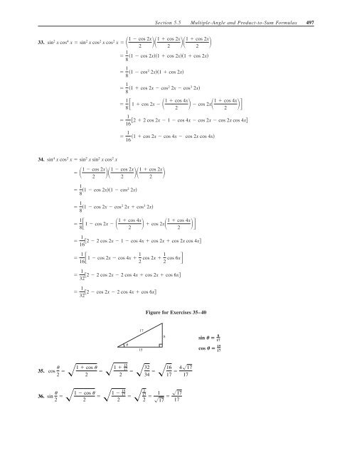 C H A P T E R 5 Analytic Trigonometry