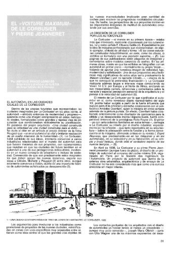 El 'Voiture Maximum' de Le Corbusier y Pierre Jeanneret - RUC