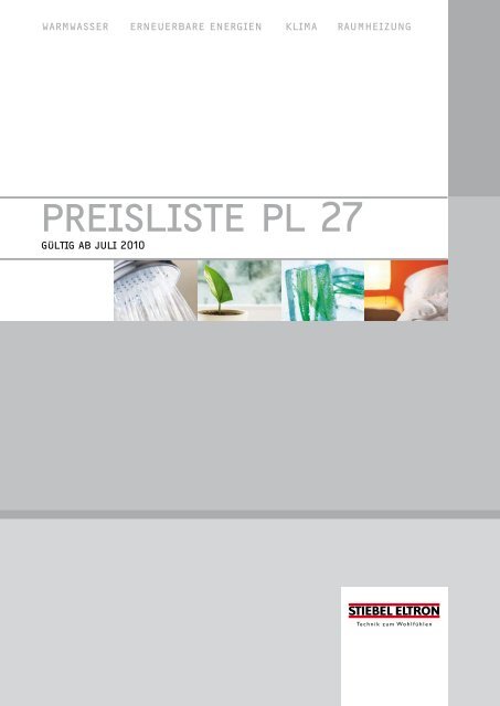 STIEBEL ELTRON Umwälzpumpe UP 25-60 B für ext. Warmwasserbereitung