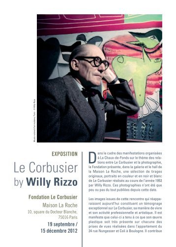 Willy Rizzo - Fondation Le Corbusier