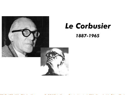 seminário - Le Corbusier - Sonia Afonso