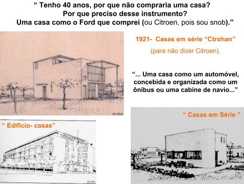 seminário - Le Corbusier - Sonia Afonso