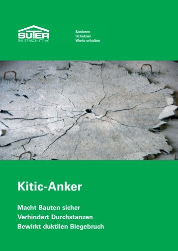 Kitic-Anker - Suter Bautenschutz AG