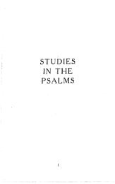 Psalm Vol. 1 - College Press