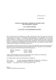 GULFTENE C16-18 ISOMERISED OLEFINS - NICNAS