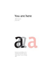 RoP - MA Typeface Design