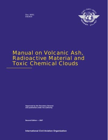 Manual on Volcanic Ash, Radioactive Material and Toxic Chemical ...