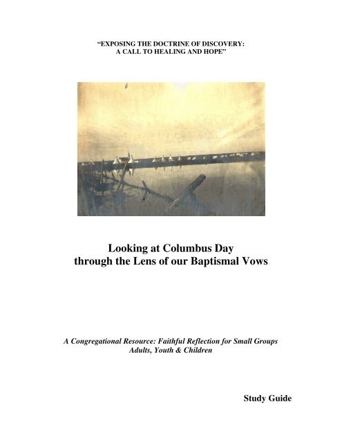 Looking at Columbus Day through the Lens of - Site Map - Episcopal ...