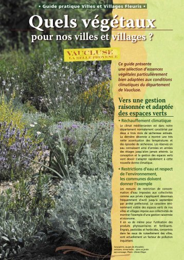 Guide pratique Villes - CAUE DE VAUCLUSE