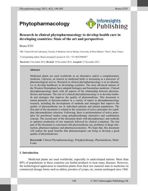 Full-Text (PDF) - Inforesights Publishing