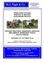 HJ Pugh & Co Auctioneers