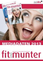 Mediadaten 2013 - Swidro