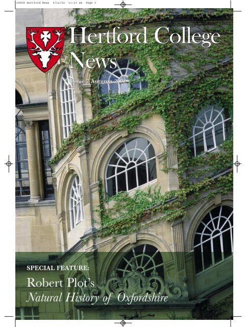 Hertford College News Hertford College News