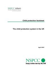 The child protection system in the UK (PDF - nspcc