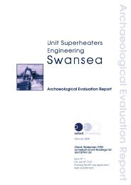 Swansea - the OA Library - Oxford Archaeology