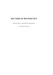 User Guide for BurrTools 0.6.2 - FTP