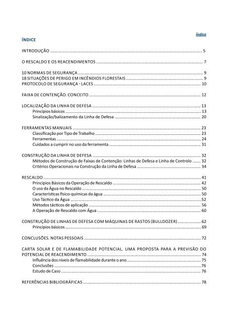 MANUAL OPERACIONAL DO RESCALDO