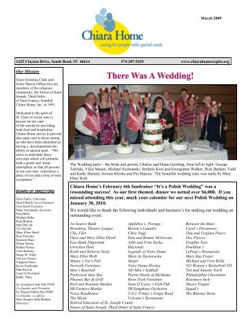 Chiara Home Newsletter 2009