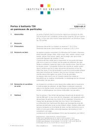 Portes à battants T30 en panneaux de particules – 1251-01.f - Swissi