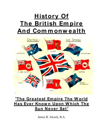 History Of The British Empire And Commonwealth