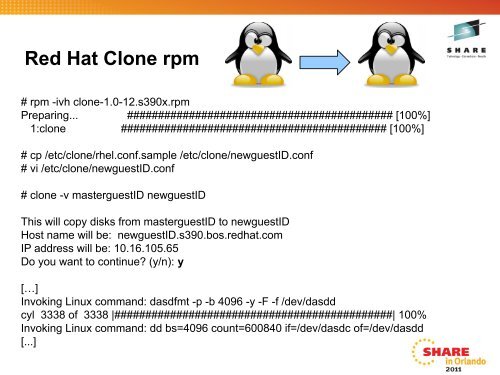 Best Practices for Replicating Linux - Red Hat People