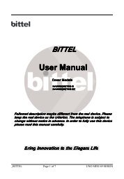 Manual - Bittel