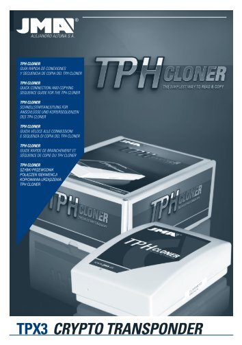 tph cloner - JMA India.