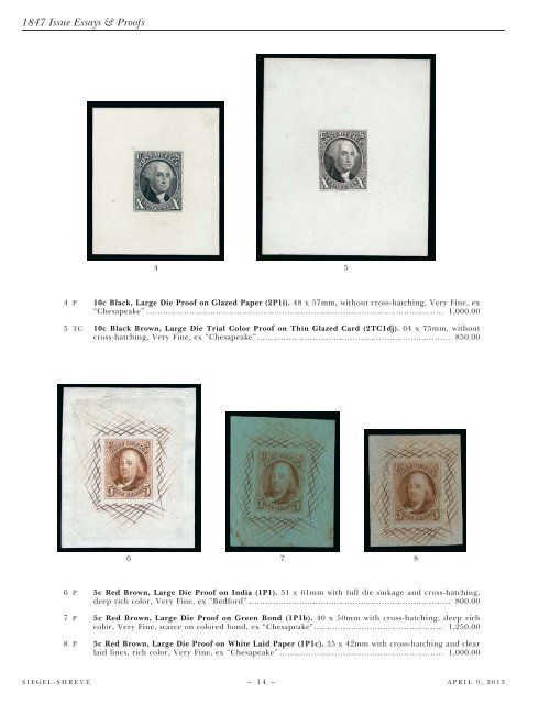 View the catalogue as a pdf file - Robert A. Siegel Auction Galleries ...