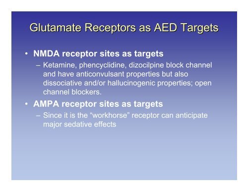 Pharmacology of Antiepileptic Drugs