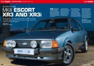 MKIII ESCORT XR3 AND XR3i - Fast Ford