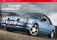 MK4 ESCORT CABRIOLET - Fast Ford