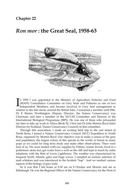 Part I: Seals teeth and whales ears - Scott Polar Research Institute ...