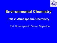 Stratospheric Ozone Depletion