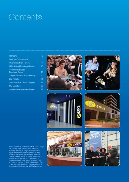 ODEON & UCI Cinemas Group Annual Review 2011