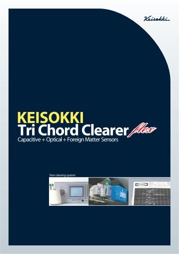 Yarn_Clearer | Tri_Chord_Clearer_Flex - Keisokki Kogyo Co., Ltd