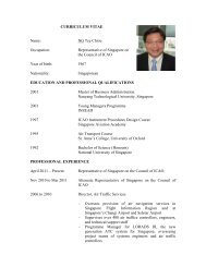 5B-Tee Chiou NG bio - ICAO - International Civil Aviation Organization