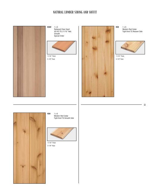 Paneling and Siding Catalog - Beronio Lumber