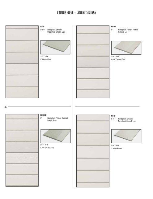 Paneling and Siding Catalog - Beronio Lumber