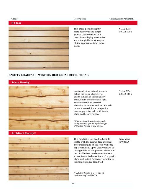 SPECIFYING CEDAR SIDING - Real Cedar