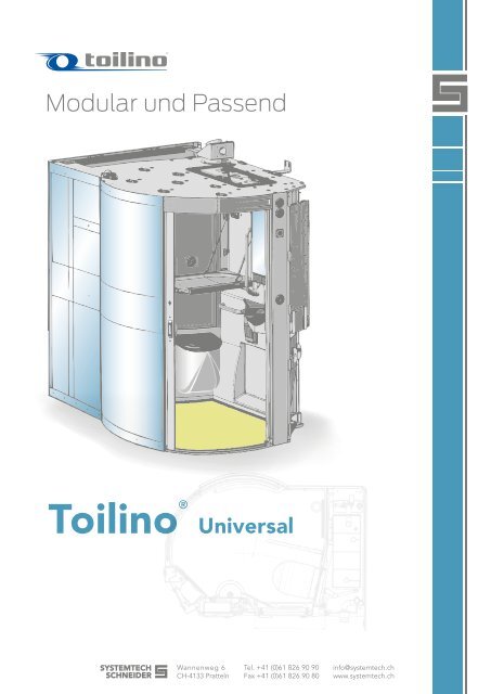 Toilino® - Systemtech Schneider AG