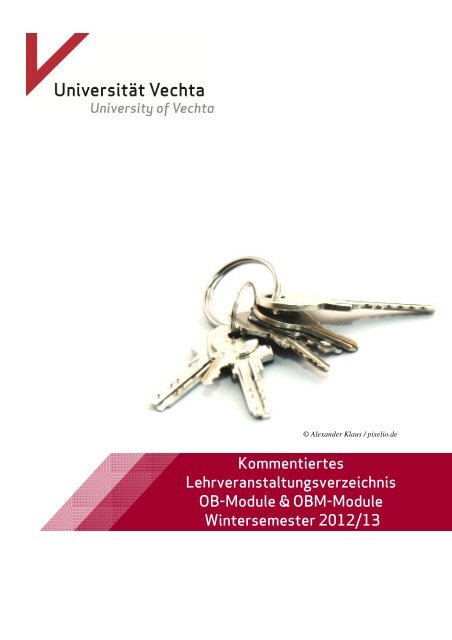 Wintersemester 2012 13 Universitat Vechta