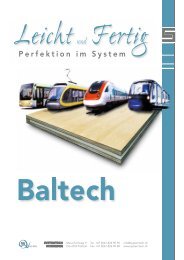 Prospekt Baltech - Systemtech Schneider AG