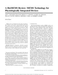 A BioMEMS Review: MEMS Technology for Physiologically - ECE ...