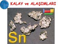 METALURJİ VE MALZEME MÜHENDİSLİĞİ - Kocaeli Üniversitesi ...