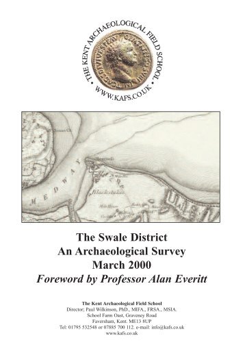 The Swale District - Kent Archaeological Field School