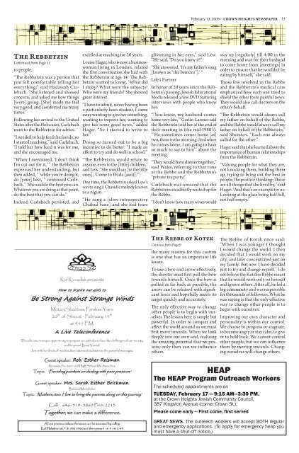 to download the newspaper in PDF - Crown Heights News